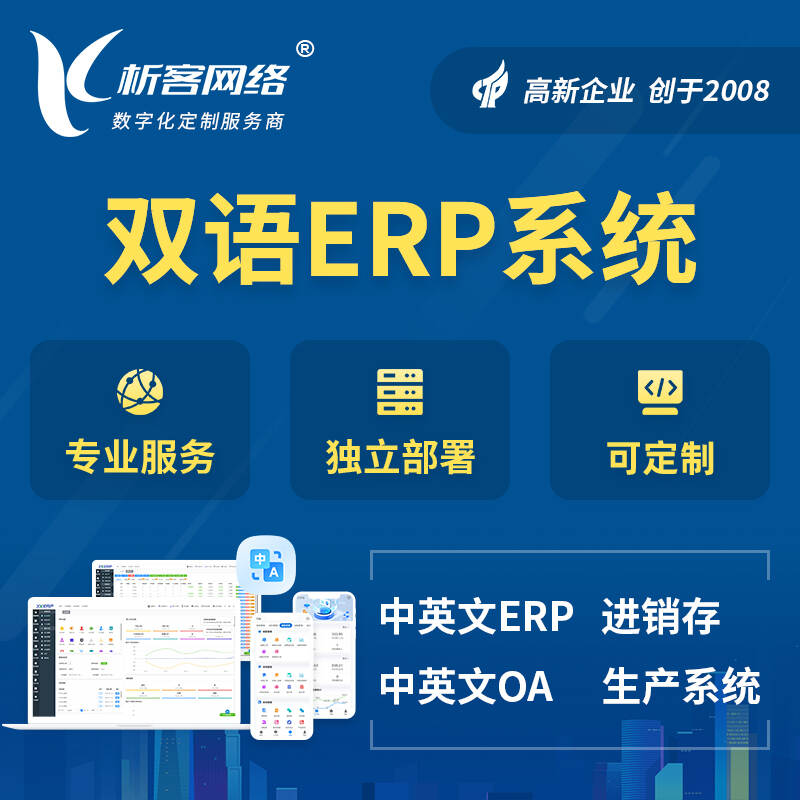上海双语ERP系统
